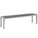 EEI-2252-SLV-GRY Outdoor/Patio Furniture/Outdoor Benches