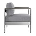 EEI-2266-SLV-GRY Outdoor/Patio Furniture/Outdoor Chairs