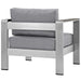 EEI-2266-SLV-GRY Outdoor/Patio Furniture/Outdoor Chairs