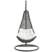 EEI-2276-GRY-WHI-SET Outdoor/Patio Furniture/Outdoor Chairs