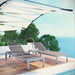 EEI-2471-SLV-GRY-SET Outdoor/Patio Furniture/Outdoor Chaise Lounges