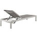 EEI-2474-SLV-GRY-SET Outdoor/Patio Furniture/Outdoor Chaise Lounges