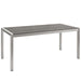 EEI-2484-SLV-GRY-SET Outdoor/Patio Furniture/Patio Dining Sets