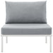 EEI-2600-WHI-GRY Outdoor/Patio Furniture/Outdoor Chairs