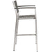 EEI-3157-SLV-GRY-SET Outdoor/Patio Furniture/Patio Bar Furniture