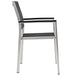 EEI-3198-SLV-BLK-SET Outdoor/Patio Furniture/Patio Dining Sets