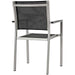 EEI-3198-SLV-BLK-SET Outdoor/Patio Furniture/Patio Dining Sets