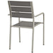 EEI-3201-SLV-GRY-SET Outdoor/Patio Furniture/Patio Dining Sets