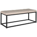 FOX6225A Decor/Furniture & Rugs/Ottomans Benches & Small Stools