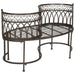PAT5005B Outdoor/Patio Furniture/Outdoor Benches