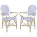 FOX5209A-SET2 Outdoor/Patio Furniture/Outdoor Chairs