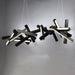 PD-64872-BK Lighting/Ceiling Lights/Chandeliers