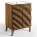 EEI-3860-WAL-WHI Bathroom/Vanities/Single Vanity Cabinets with Tops