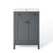 EEI-3875-GRY Bathroom/Vanities/Single Vanity Cabinets Only