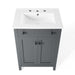 EEI-3875-GRY Bathroom/Vanities/Single Vanity Cabinets Only