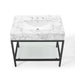 EEI-3998-BLK-WHI Bathroom/Vanities/Single Vanity Cabinets with Tops