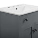 EEI-4250-GRY-WHI Bathroom/Vanities/Single Vanity Cabinets with Tops