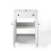 EEI-4250-WHI-WHI Bathroom/Vanities/Single Vanity Cabinets with Tops