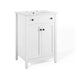 EEI-4250-WHI-WHI Bathroom/Vanities/Single Vanity Cabinets with Tops