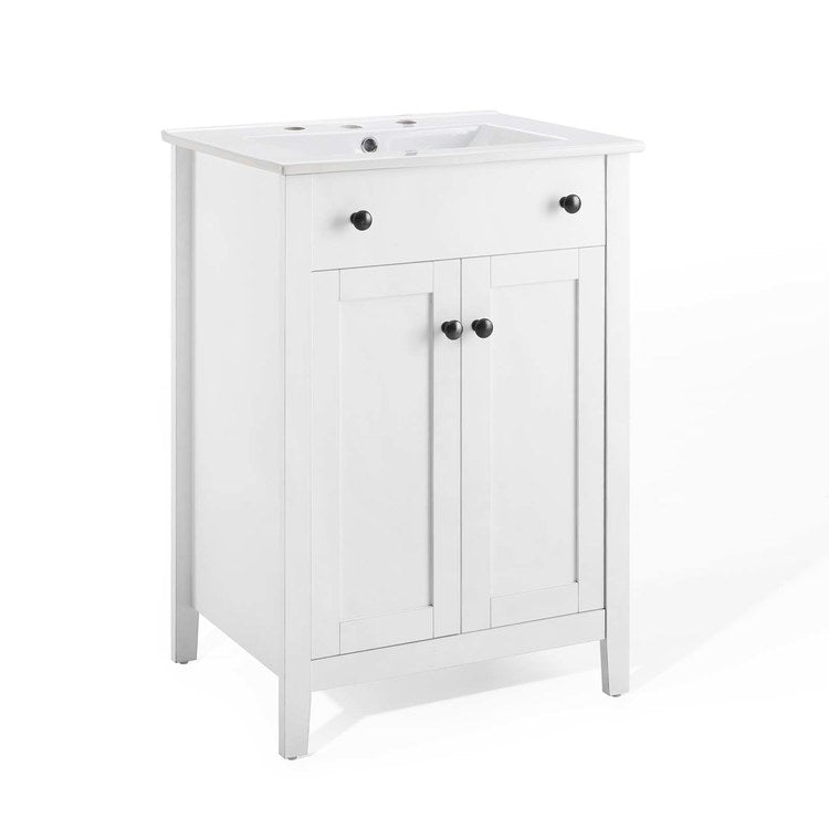 Product Image: EEI-4250-WHI-WHI Bathroom/Vanities/Single Vanity Cabinets with Tops