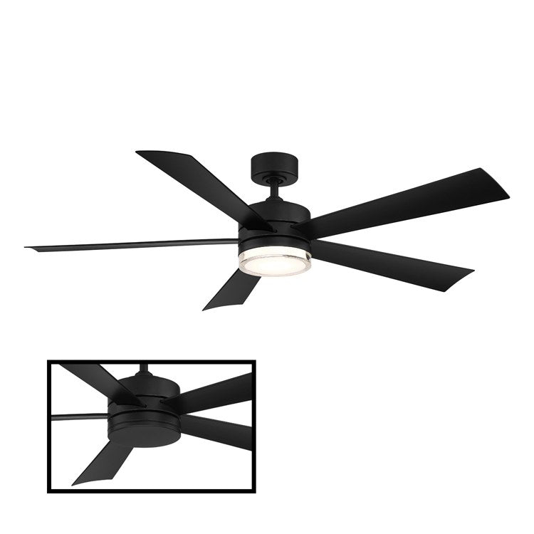 Product Image: FR-W1801-52L-MB Lighting/Ceiling Lights/Ceiling Fans