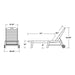 NAW2280BL Outdoor/Patio Furniture/Outdoor Chaise Lounges