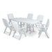 PWS125-1-WH Outdoor/Patio Furniture/Patio Dining Sets