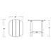 SBT18GR Outdoor/Patio Furniture/Outdoor Tables