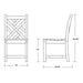 CDD100GY Outdoor/Patio Furniture/Outdoor Chairs