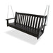 GNS60BL Outdoor/Patio Furniture/Outdoor Benches