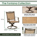 FNTDN3PCSWC Outdoor/Patio Furniture/Outdoor Bistro Sets