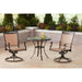 FNTDN3PCSWC Outdoor/Patio Furniture/Outdoor Bistro Sets