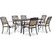 LISBON7PC-TAN Outdoor/Patio Furniture/Outdoor Chairs