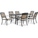 LISBON7PC-TAN Outdoor/Patio Furniture/Outdoor Chairs