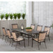 FNTDN9PCC Outdoor/Patio Furniture/Patio Dining Sets
