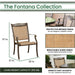 FNTDN3PCC Outdoor/Patio Furniture/Outdoor Bistro Sets