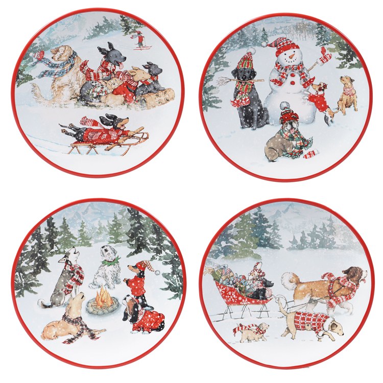 Product Image: 28381SET4 Holiday/Christmas/Christmas Tableware and Serveware