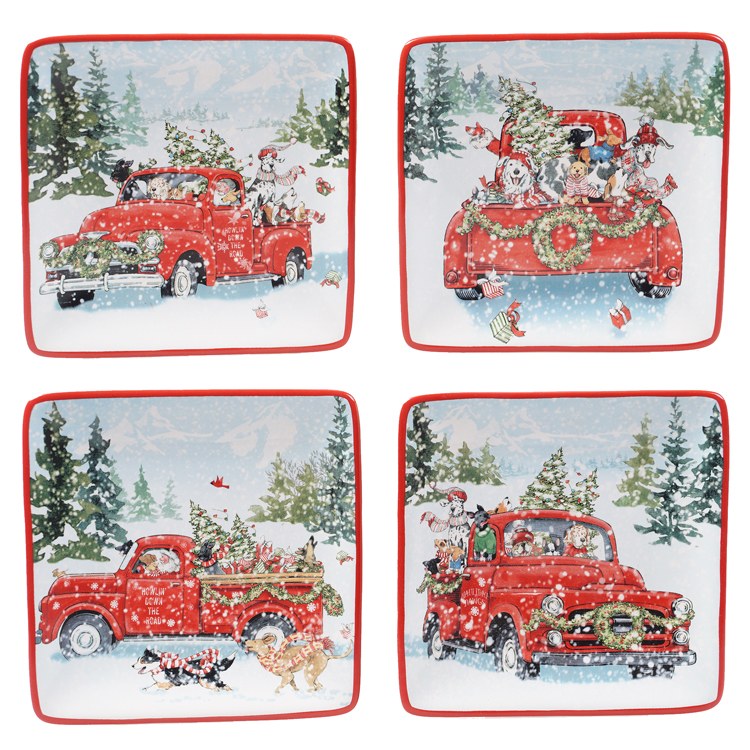 Product Image: 28388SET4 Holiday/Christmas/Christmas Tableware and Serveware