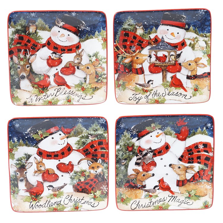 Product Image: 28306SET4 Holiday/Christmas/Christmas Tableware and Serveware
