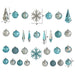 D1003-BL Holiday/Christmas/Christmas Ornaments and Tree Toppers