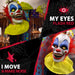 HHCLOWN-3FLSA Holiday/Halloween/Halloween Outdoor Decor