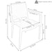 TLA-155-4PK Outdoor/Patio Furniture/Outdoor Chairs