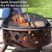 KF-HDS36 Decor/Fireplace Screens & Accessories/Fireplace Screens & Accessories
