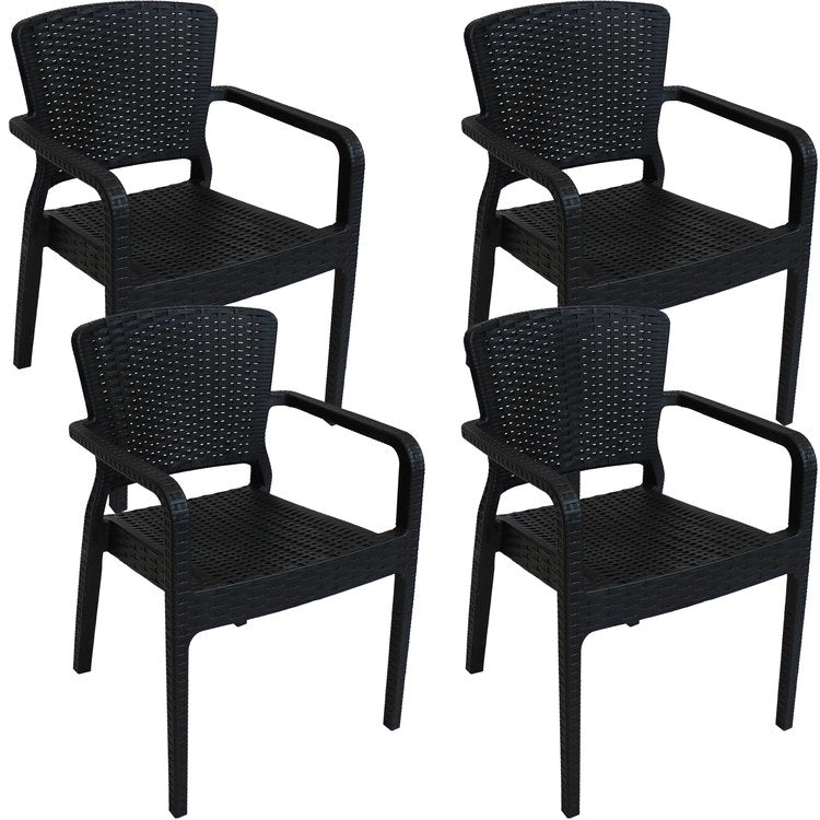 Product Image: TLA-767-4PK Outdoor/Patio Furniture/Outdoor Chairs