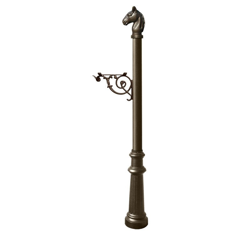 Product Image: LPST-801-BZ Outdoor/Mailboxes & Address Signs/Mailbox Posts