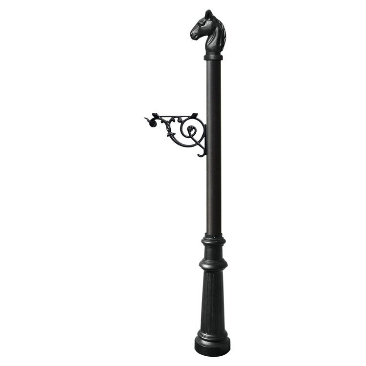 Product Image: LPST-801-BL Outdoor/Mailboxes & Address Signs/Mailbox Posts