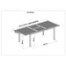 SCIBISRECT-LOT-BLK Outdoor/Patio Furniture/Outdoor Tables
