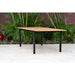 SCIBISRECT-LOT-BLK Outdoor/Patio Furniture/Outdoor Tables