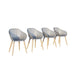 SCRINRECBIG-6CANNESGR-LOT Outdoor/Patio Furniture/Patio Dining Sets