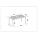 SCORLAN-RECT-LOT Outdoor/Patio Furniture/Outdoor Tables